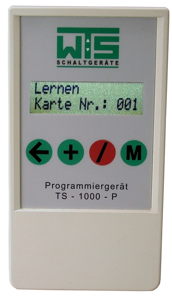 WTS -TS-1000-P: Programmiergerät für TS-1000L