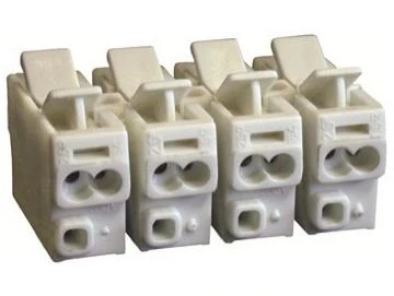 WTS - Verbindungsklemme mit beidseitigen Drückern, 4-polig