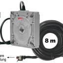 WTS - Abrollsicherungen Mr. Block für Rohrmotoren – mit Sicherheitsschalter und 8 m Kabel