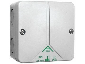 WTS - Abzweigkästen / Leergehäuse (ABOX) 80 x 80 x 52 mm, Wassergeschützt, IP 65