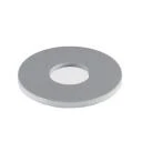 Kunststoff-Abdeckrosette weiß, für Steckleitrolle, weiß 19x22 mm