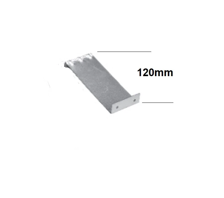 Sperrhaken , zum Befestigen an der Putzleiste des Rollladenkastens erhältlich in Längen 12cm 15cm und 18cm
