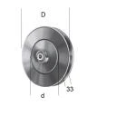 Gurtzuggetriebe 2:1, Ø 180 mm Zugleistung 30 kg, Gurtaufnahme ca. 8 m
