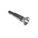 Kupplungstrichter mit Zapfen 11,9 mm und Trichteraufnahme 11,9 mm vernickel
