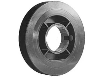 Mini-Gurtscheibe 120mm SW 40,  8-Kant zum Aufstecken auf Walzenkapseln mit runder Aufnahme