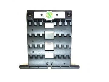 Hochschiebesicherung Secu-Block, 3-gliedrig, mit Drehverschluss, ab SW50, Mini + Maxi Profil