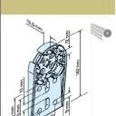 Neubaulager-P/R mit Raste für Mini-Lasche - für Becker Rohrantriebe P5 – P13 und R7 – R20 bis 20Nm
