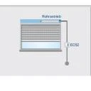 Becker - Centronic EasyControl EC52 Schalter / Taster - Als Rastschalter oder Taster verwendbar zur Unterputzmontage