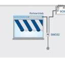 Becker - Centronic SensorControl SC81 - Sonnen-Wind-Sensor - Für Sonnen-Wind-Steuerung SWC62