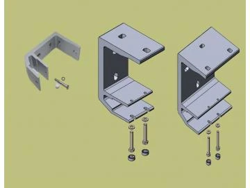 Universalkonsolen für Lewens  Economy Markise Typ Regendach oder Deckenmontage