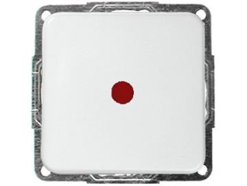 WTS - Kontrollschalter (Aus-Wechsel) m. Glimmlampe, o. Rahmen UP