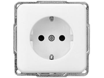 WTS - Schuko-Steckdose mit Kinderschutz ohne Rahmen UP