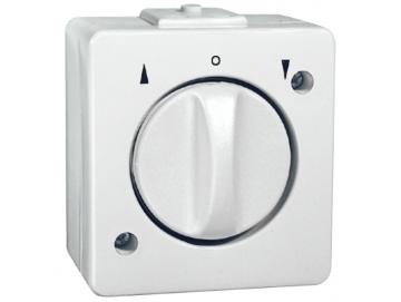 WTS - Knebelschalter AP wassergeschützt - IP 44 (für Rohrmotoren)