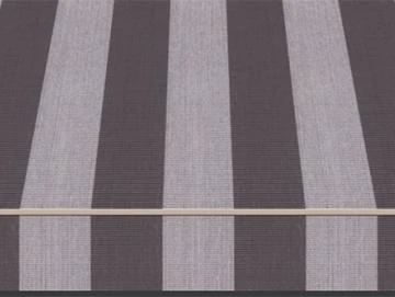 Markisentuch Blockstreifen ,Caffe - Braun UPF 50+, Acryl 1, Stoff-Nr. 13503