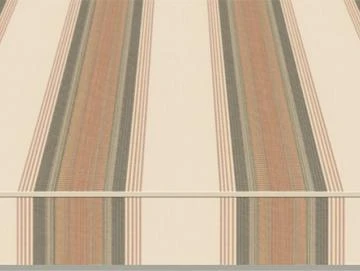 Markisentuch Multistreifen, Lava - Rot UPF 50+, Polyester, Stoff-Nr. 18068