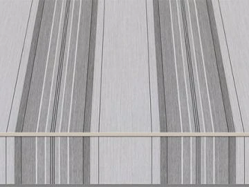 Markisentuch Multistreifen ,Granit - Grau UPF 25, Acryl 1, Stoff-Nr. 11712