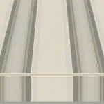 Markisentuch Multistreifen ,Granit - Grau UPF 50+, Polyester, Stoff-Nr. 18069