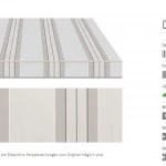 Markisentuch Multistreifen ,Granit - Grau UPF 50+, Polyester, Stoff-Nr. 18070