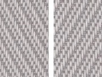 Markisentuch Screen-Gewebe, Granit - Grau, Transparenz 1 Prozent, Stoff-Nr. 75005