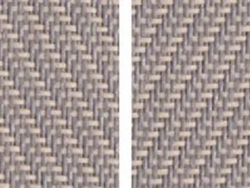 Markisentuch Screen-Gewebe, Granit - Grau und Caffe - Braun ,Transparenz 1 Prozent, Stoff-Nr. 75002