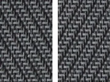 Markisentuch Screen-Gewebe, Granit - Grau, Transparenz 1 Prozent, Stoff-Nr. 75007