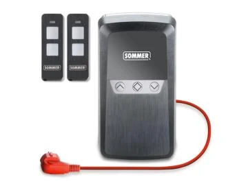 Rolltorsteuerung Sommer RDC Vision+ mit SOMloq2 Funkempfänger Rolling-Code FM 868,95 MHz inklusive zwei Handsender