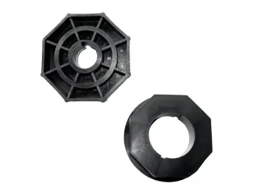 WTS - Adapterset DM-A125K-59 : 125 mm Achtkantwelle nur für Maxi - Rohrmotoren  Ø 59 mm, Serie DM-59 + DMH-59