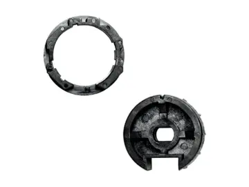 WTS - Adapterset DM-A63R : 63 mm Rundwelle mit Nut für alle Rohrmotoren  Ø 45 mm Serie