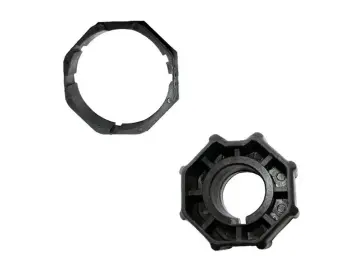 WTS - Adapterset DM-A70K-59 : 70 mm Achtkantwelle nur für Maxi - Rohrmotoren  Ø 59 mm, Serie DM-59 + DMH-59