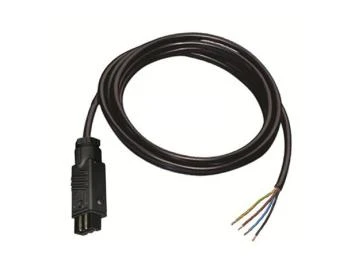 WTS - Hirschmann Leitungspeitsche mit Kupplung Stak-3 Schwarz Schutzklasse IP54 0,5 m bis 15,0 m länge