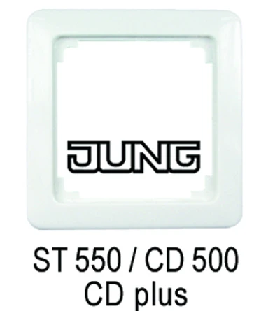 Zwischenrahmen Jung ZR-J-02 nach DIN 49075 zur Montage in die gängigen -Schalterprogramme.